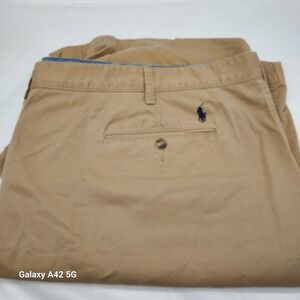 Polo Ralph Lauren Mens Classic Fit Chino Shorts Tan Khaki Size 50 Big & Tall